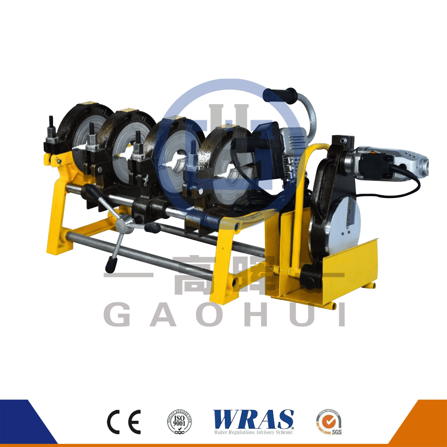 HDPE Pipe Manual Plastic Butt Fusion Welding Machine GF-160-4M/GF-200-4M