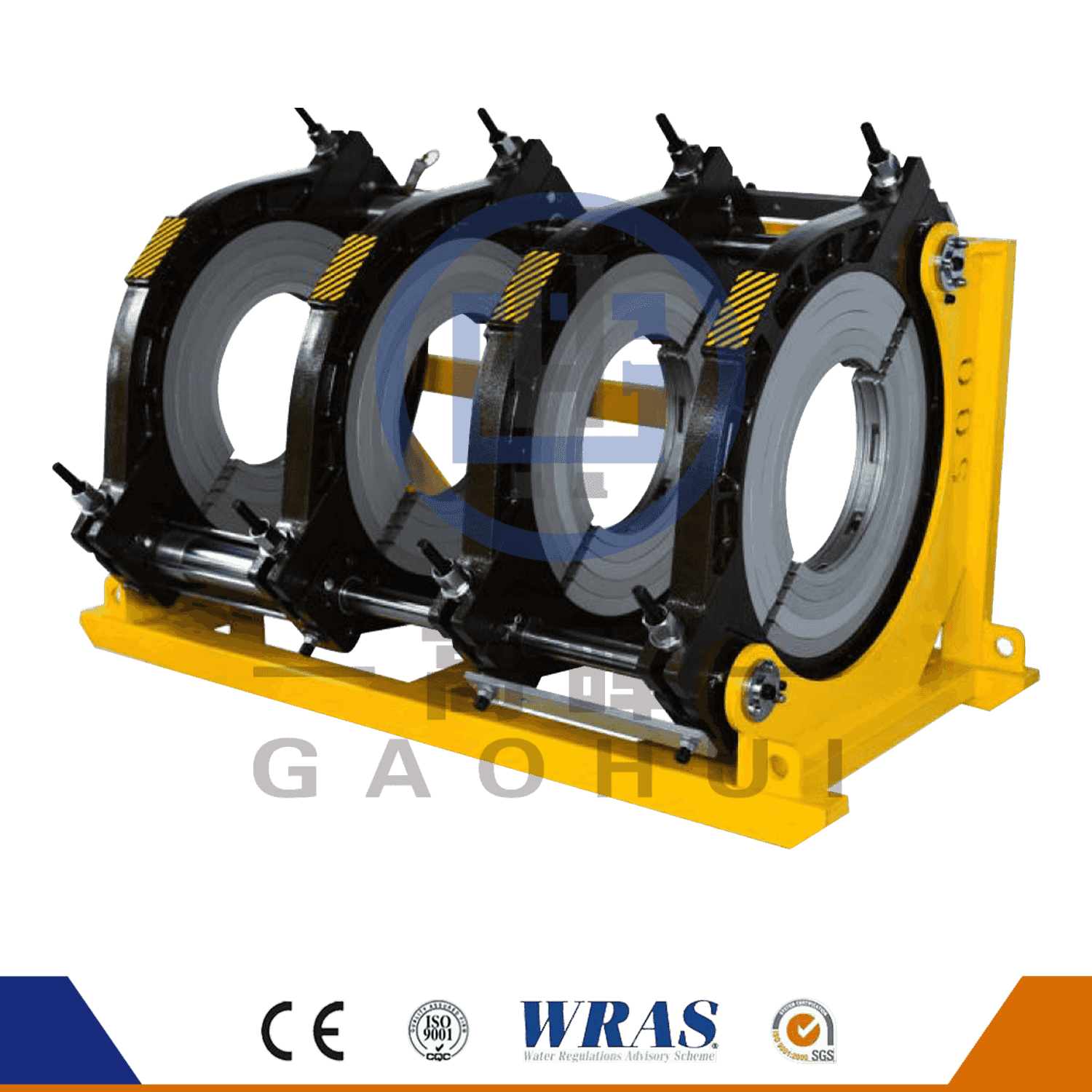 500 hydraulisk halvautomatisk HDPE-rørleddemaskin