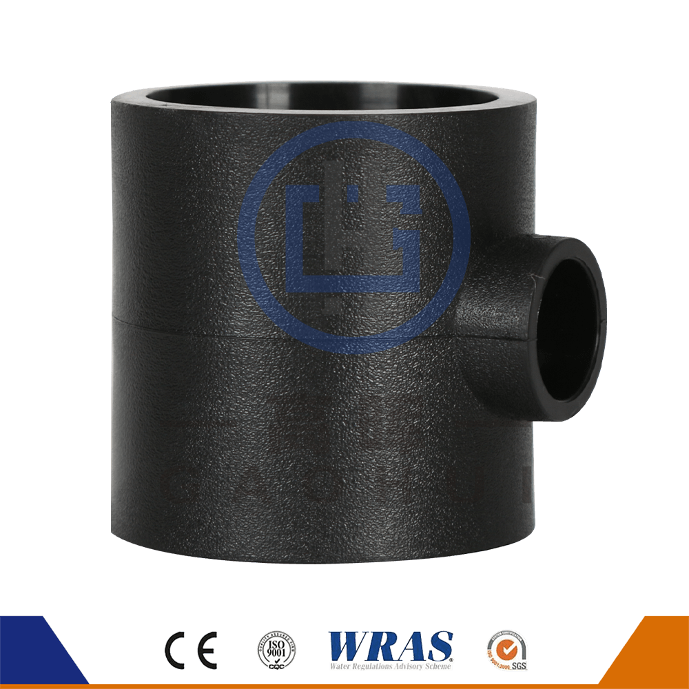 HDPE Socket Fusion reduserer tee