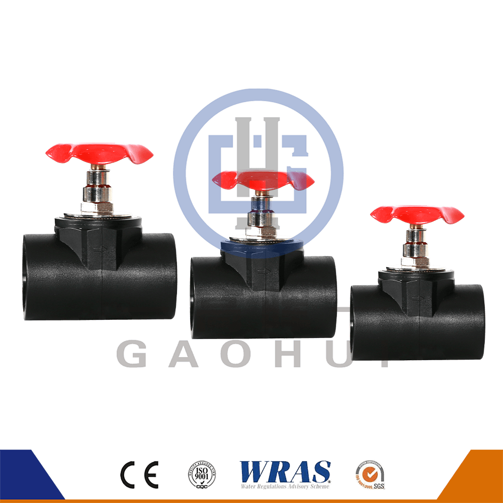 HDPE stoppventil