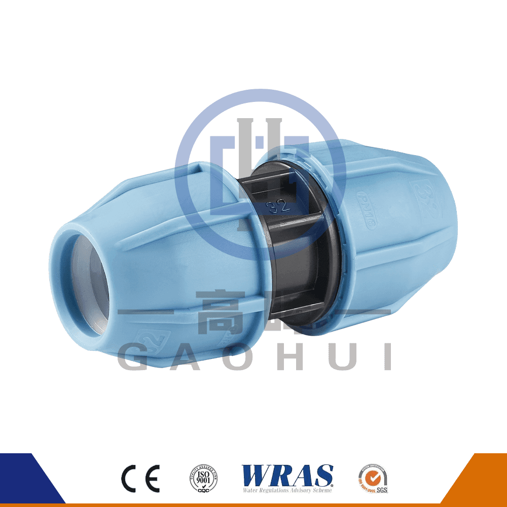 Round Head PP Equal Coupler P-015